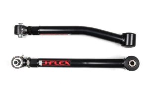 Jeep Gladiator JT Upper Control Arms - Rear - JKS Manufacturing - Adjustable J-Flex - Gloss Black - `18-`21